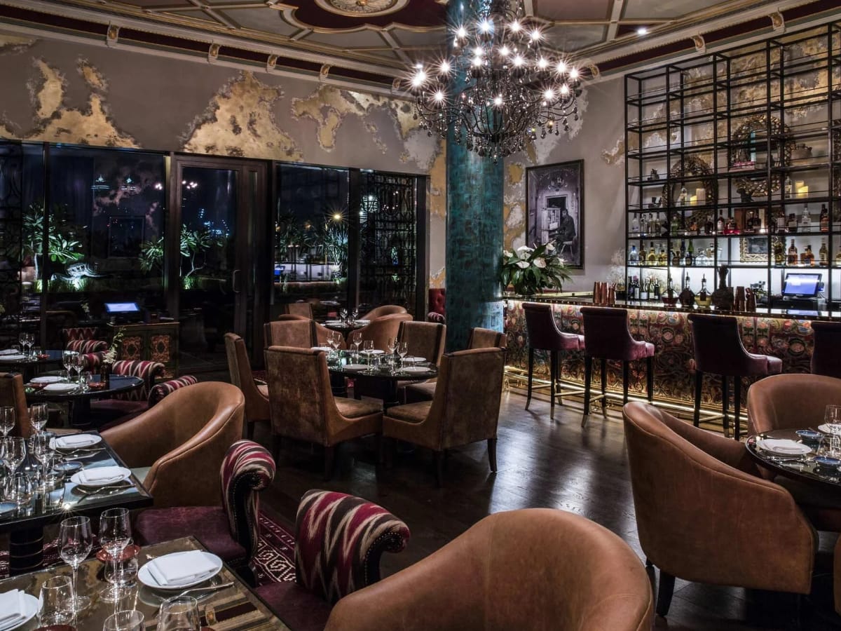 Private members club interior